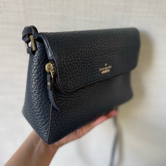 Kate Spade Crossbody Bag Blue Leather - Picture 5 of 6